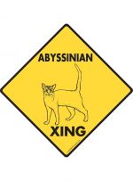 Abyssinian crossing Signs